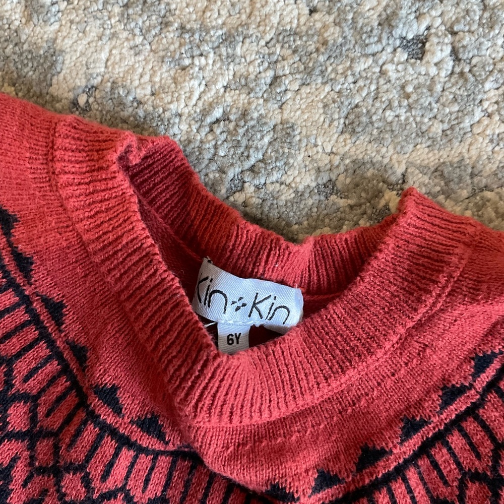 Kin kin Patterned kid Sweater - Picture 3 of 3